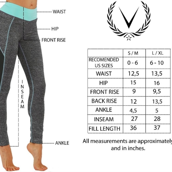 Women's Yoga Workout Pant Leggings with Mesh Cutout - Picture 8 of 8